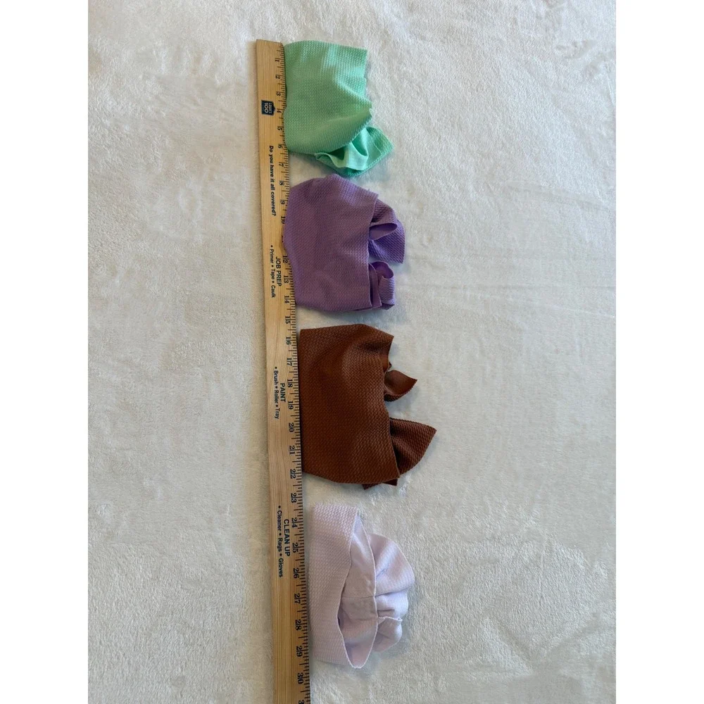 Hair Bow Headband Lot Kids OS Multicolored Textured Floral 17pc